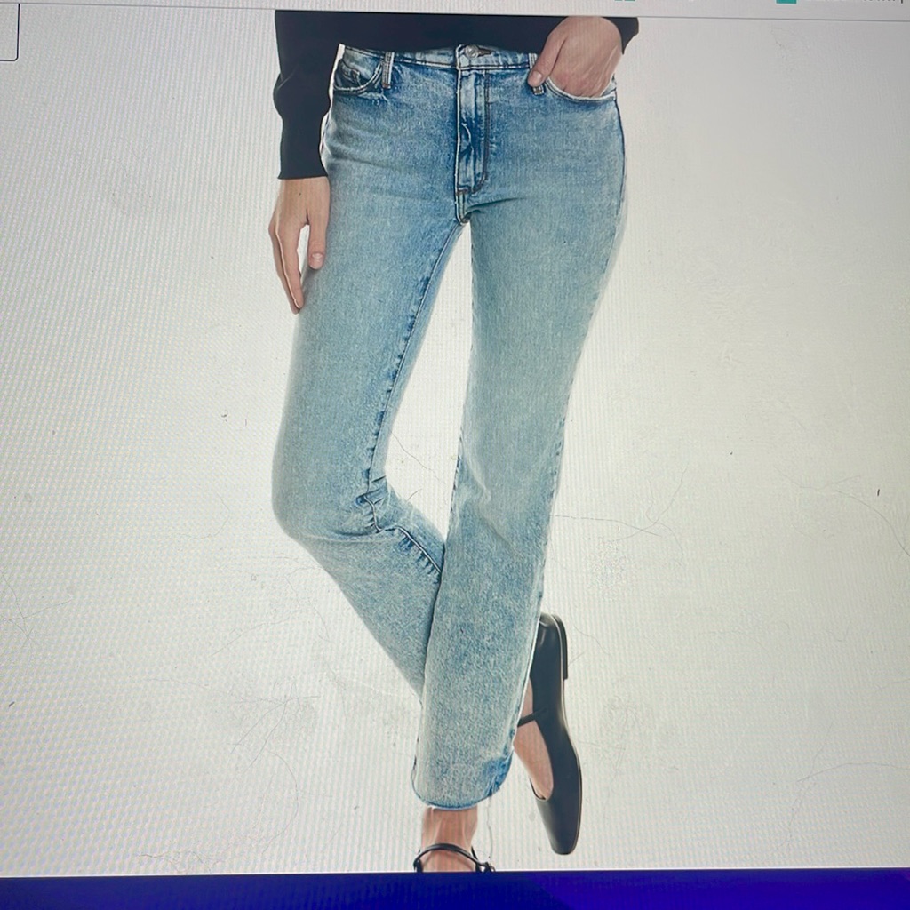 Black Orchid Bardot Straight Frey Jeans - Sz 27